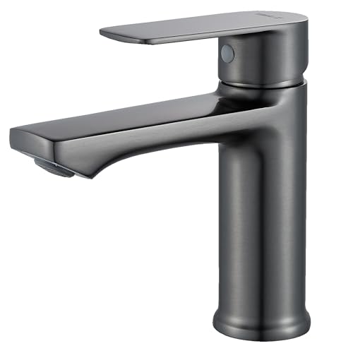 BELZ Rubinetto Lavandino Bagno Monocomando, Miscelatore Moderno per Lavabo, Rubinetto