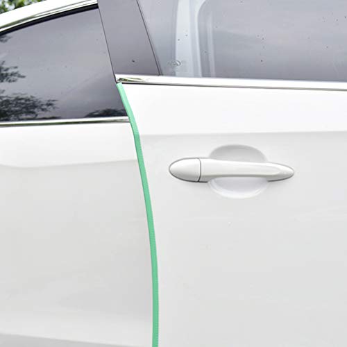 Garneck Car Door Edge Guards Rubber U Shape Edge Trim Seal Strips Protector Car Door Edge Protection For Car Auto Vehicle 10M #TOP1