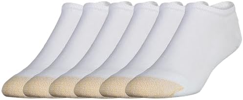 Gold Toe Men's 656f Cotton No Show Athletic Socks, Multipairs