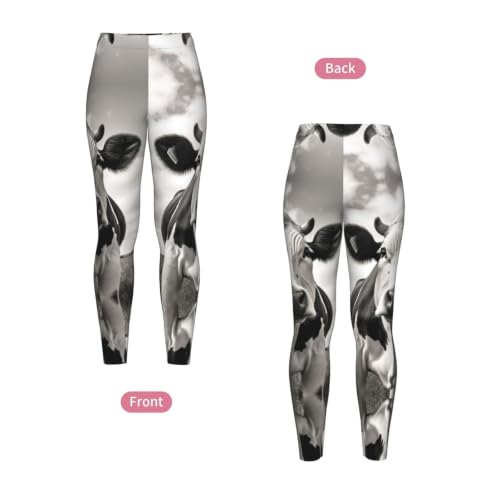 Leggings de compresión moldeadores de vaca para gimnasio 4