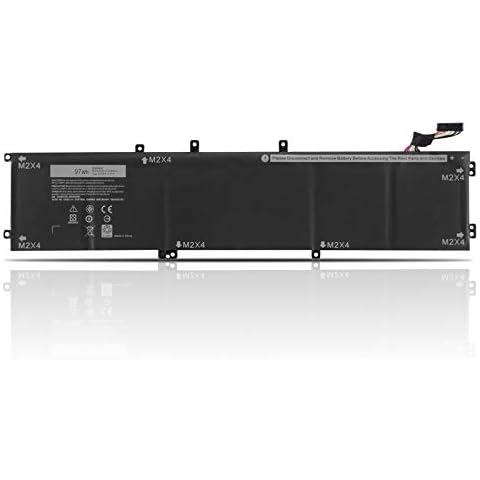 6GTPY Extended Laptop Battery for Dell XPS 15 9560 9570 7590(2019 model) P56F001 P56F002 Precision 5520 5530 5540 2-in-1 Mobile Workstation Vostro 7500 5XJ28 5D91C 5041C 05041C GPM03 0GPM03 97Wh Cover