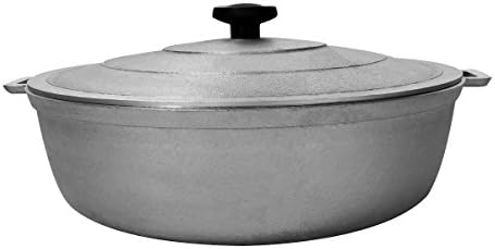 Uniware 9900 Super Quality Aluminum Caldero,Dutch Oven,2 QT,Silver (20cm (7.9-Inch))