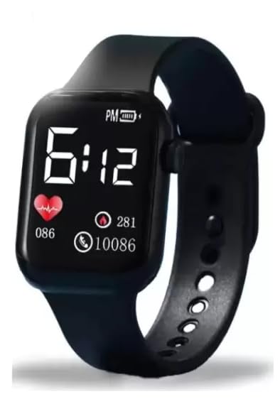 SELLORIA Fashion Luminous LED Display Fashionable Children Kids Digital Watches Waterproof Sports Square Electronic Led Watch for Kids, Boy & Baby Girls-Digital Watch for Kids (Black) (B0CBHDGF9G) Amazon Price History, Amazon Price Tracker