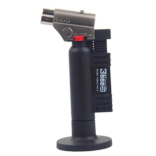 LoveinDIY Kitchen Blow Torch, Refillable Butane, Culinary Torch for Cooking,Baking,BBQ