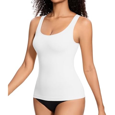 ONEW Women's Tummy Control Shapewear Tank Top Cover