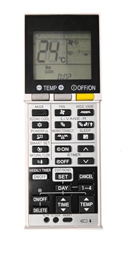 Image of Ehop Compatible Remote Control for Mitsubishi AC SG11D SG15F SG15H SG162 PAR-SL100A-E SG176 SG20A SG181 SG182 SG18J SG20B AC-219C(Old Remote Must be Exactly Same for it to Work)