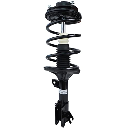 Image of Detroit Axle - 3.5L Pair Front Struts for Hyundai Santa FE 2003-2006, 2 Ready Struts w /Coil Spring Assembly 2004 2005 Replacement Suspension