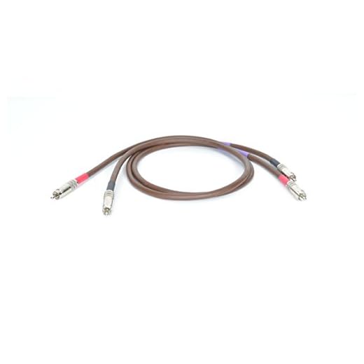 Tuneful Cables Belden 8402 RCA Stereo Interconnect Cables 3ft Pair - Natural High Fidelity Sound for Your Hi Fi Stereo System (Connects: CD Player Streamer Amplifier DAC Turntable Preamplifier)