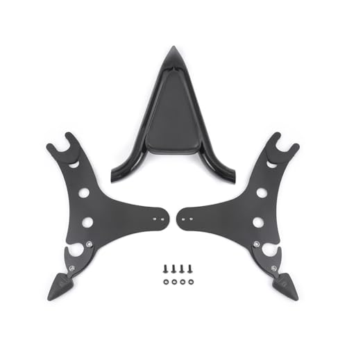 Dossier passager arrière amovible noir pour moto Indian Challenger et Chief 2014-2023
