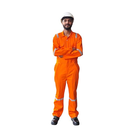 Image of HABIL Industrial Workwear /Coverall /Boiler Suit, 100% Cotton, 200 GSM