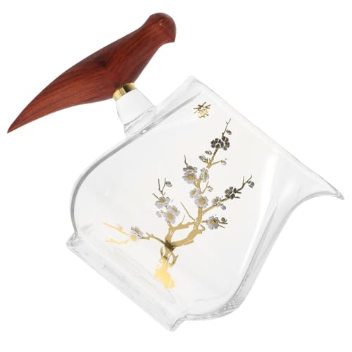 COLLBATH Elegant Glass Sauce Cup Pitcher Teal Gravy Boat Easy-clean Design for Housewarmings