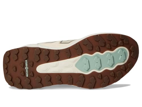 New Balance Women's Fresh Foam X Garoé V2 Trail Running Shoe, Calcium/Dark Juniper/Dockside, 11