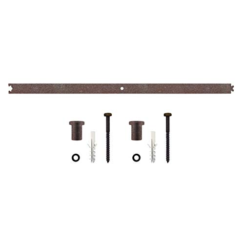 INTERSTEEL - Zwischenschiene Antik - Verlängerung für Schiebetüren, Innentüren und Wandschränke- 90 cm