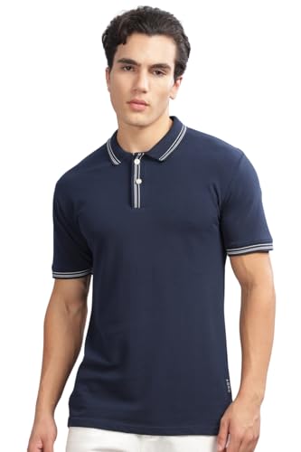 Image of ADRO Polo T Shirt for Men | Black Polo T-Shirt | 100% Cotton Polo Tshirt | Regular Fit Polo| Available in Plus Size Polo