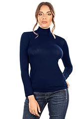 Blue (Mock Neck)