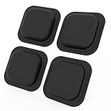 Adhesive Mount for Tile Life360 Mate (2024)2022 Tracker with Sticker , 4-Pack Hidden Full Protective Anti-Lost Silicone Cover, Waterproof Tile Mate Case Holder for Luggage,TV Remotes,Car,Camera Bag