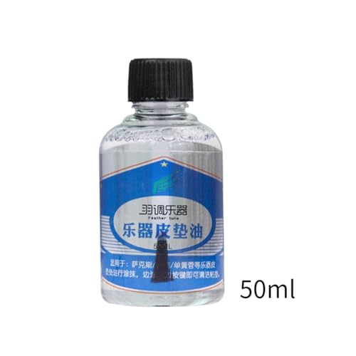 JWQFBC Trumpet Lubricant Oil Saxophone Valves Oil 50ml Maintenance Tool Portable Practical Brass Instruments Piston Oil for Oboe Sax - Thumbnail 3