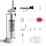 MagTool 2025 Upgraded 5L DIY Aquarium CO2 Generator Kit, Stainless Steel Bottle with Integrated Solenoid & Bubble Counter, Safety Valve, Main Switch, Complete Accessories for Planted Tanks