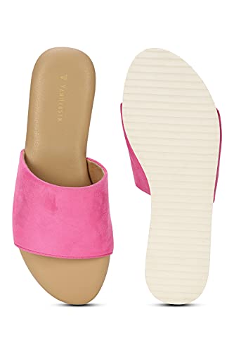 Image of Van Heusen Women's Burgundy Sliders