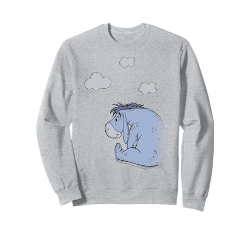 Sweat Winnie The Pooh Eeyore Disney en coton bleu pour adulte