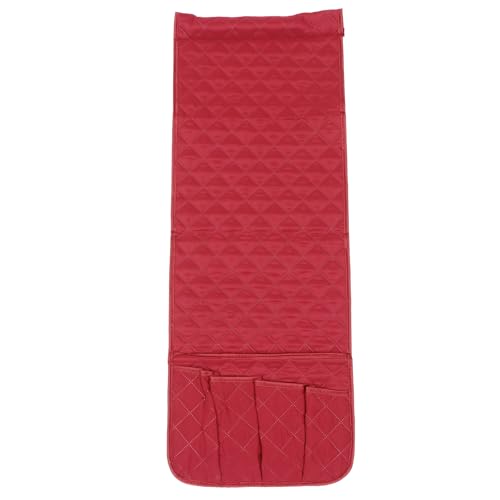 Abaodam Bolsa de Almacenamiento para Sofá y Cama 4 Bolsillos Pequeños y 1 Grande de Poliéster, Organizador de Mandos y Objetos para Adultos en Dormitorio y Baño