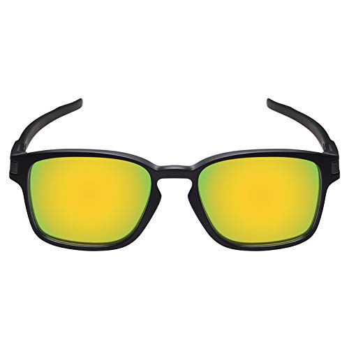 Image of Mryok Replacement Lenses for Oakley Latch Square(SQ) OO9353 52mm Sunglasses, HD Polarized, UV Protection, Impact Resistant