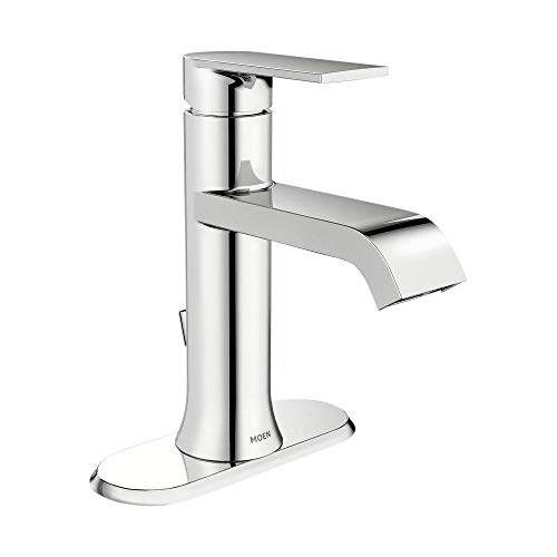 Moen WS84760 Genta Chrome One-Handle Bathroom Faucet Moen WS84760 Genta Chrome One-Handle Bathroom Faucet