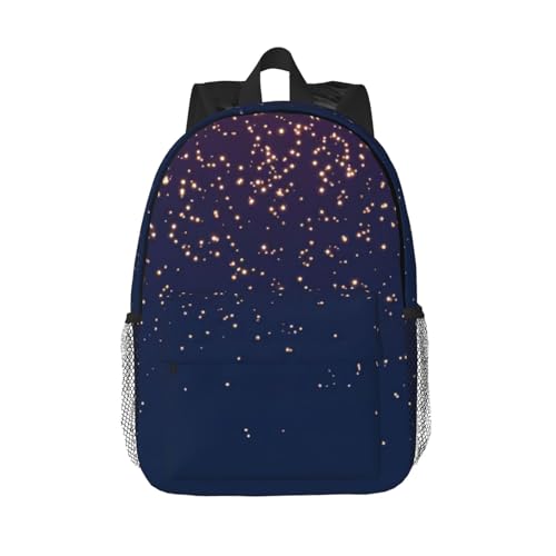 Sac à dos bleu marine confortable pour soulager le dos à l'université et en voyage