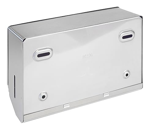 BOBRICK 26212 ClassicSeries Stainless Steel Surface-Mounted Paper Towel Dispenser, Satin Finish, Tumbler Lock, 4" Length, 7-1/8" Height, 10-3/4" Width - Thumbnail 4