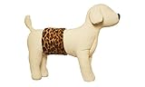 Cuddle Bands Premium Belly Band for Male Dog Training and Incontinence (Leopard Print) (Medium 17-19