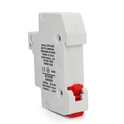 Porte-fusibles PV 1000V DC étanche : protégez votre onduleur des surcharges