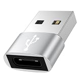 Viviber USB C 変換アダプタ usbc usba 変換コネクタ480Mbps QC3.0急速充電＆高速データ同期 Type-C (メス) to USB2.0(オス) Type C コネクタコンバータ iWatch iPhone Galaxy iPad Air Mini 6、PC、充電器等対応