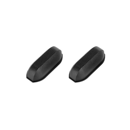 fatteryu 1 Paar Ersatz-Kunststoff-Pads für Gepäck, Taschen, Koffer, Standfüße, J
