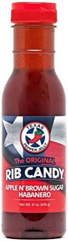 Rib Candy - Apple n' Brown Sugar Habanero Net Wt. 17 oz (476 g) Bottle