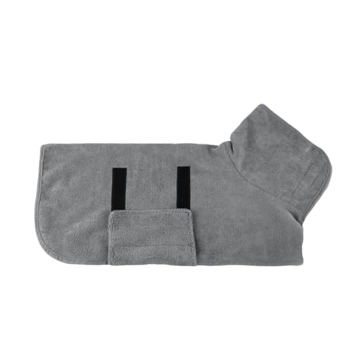 MEIION DogCuddlie Hundebademantel Super Saugfähig, Schützt vor Kälte, Ideal für Alle Hunderassen, Komfortabel und Langlebig
