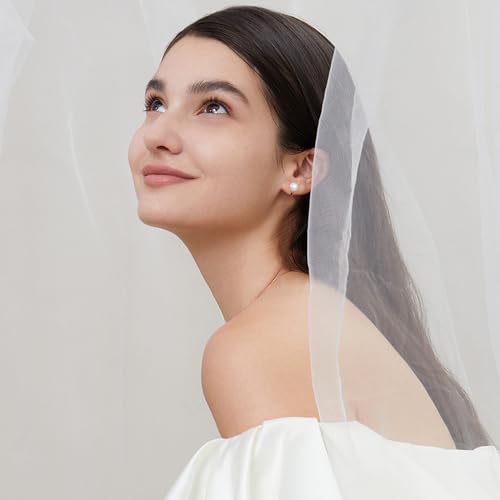 CASSIECA 14K Gold Plated Clip on Pearl Earrings for Women Girls - Long Dangle Pearl Drop Ear Clips for Wedding, Bridal Gifts4