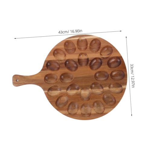 Support de rangement pour œufs de poule et décoration de table de Pâques rustique - 3