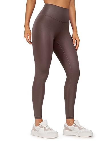 Image of CRZ YOGA Matte Faux Leather Leggings 28 inch