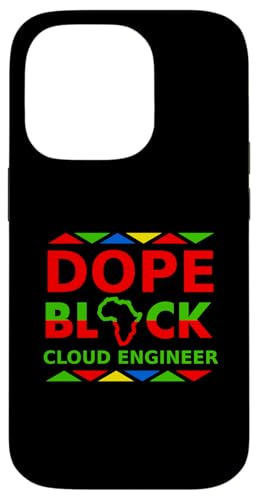 Dope Black Cloud Engineer Proud Black ProfessionalLA X}zP[X iPhone 14 Pro p