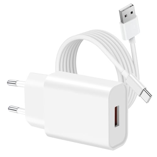 Cargador rapido Cable para Samsung Galaxy A16/A15/A05S/A55/A35/A54/A53//A25/A50/A51/A23/A33/A13/A12/A21S/A04S/A20e/A32/A40/A41/S10, Cargador und 1.5M Cable