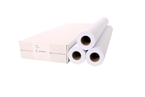 Plotter Roll Uncoated Large Format 914mm x 50m 90gsm Ref 97003427 Pack 3