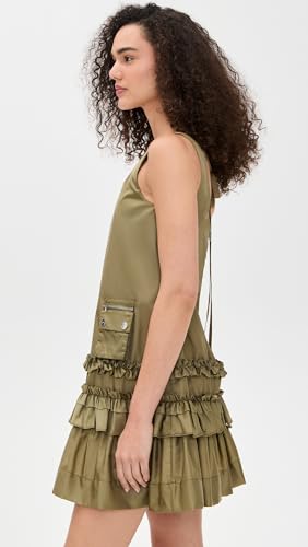 Women's Duchesse Nylon Mini Dress4