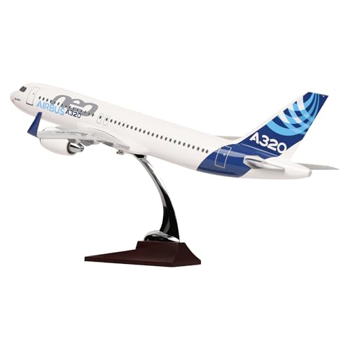 Image of Toys Uncle Diecast Aeroplane Scale Model, (46 cm A320 Airbus), Multicolor