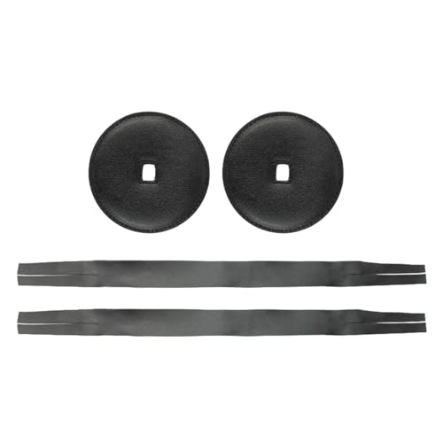 Generic Cymbal Straps with Pads for Marching and Symphony Use black