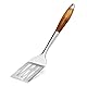 Räucherphorie Premium Grillbesteck - Robustes 3-teiliges Grill-Set aus rostfreiem Edelstahl - Grillzange, Fleischgabel, Grillwender