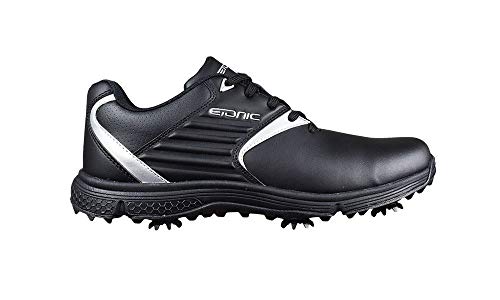 Etonic Stabilite 2.0 Golf Shoes Black/Silver Size 8 Medium #TOP20