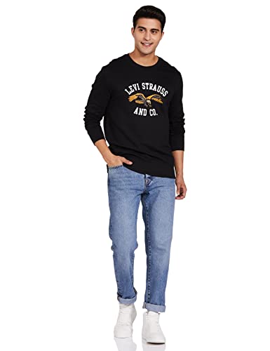 Image of Levi's Men's Cotton Blend Crew Neck Sweatshirt