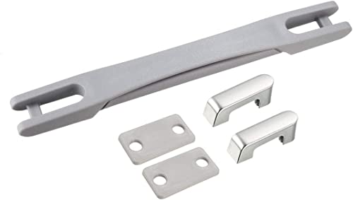 Image of Luggage Wheel,Handle,Lock Only for Replacement and Repair for VIP, Safari, Skybag, Amrican Tourister Suitcases Luggage Part (1 Pcs Grey(N) Handle)