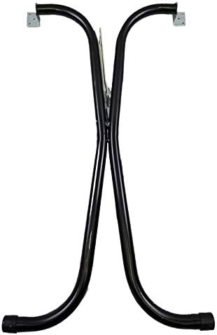 Table Leg Class A Customs | 1 Pack | RV Folding Black 27.5"