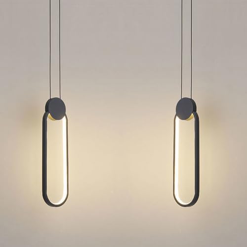✨【Dimensioni della sospensione】La lampada a sospensione è alta 26 cm e larga 20 cm; il cavo è lungo 180 cm e può essere regolato in altezza; il diametro del vassoio a soffitto è di 10 cm. La plafoniera a LED è adatta a uno spazio compreso tra 3 e 8 metri quadrati.
